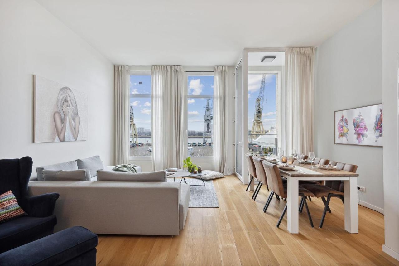 أنتويرب Bright Waterfront Apartment المظهر الخارجي الصورة