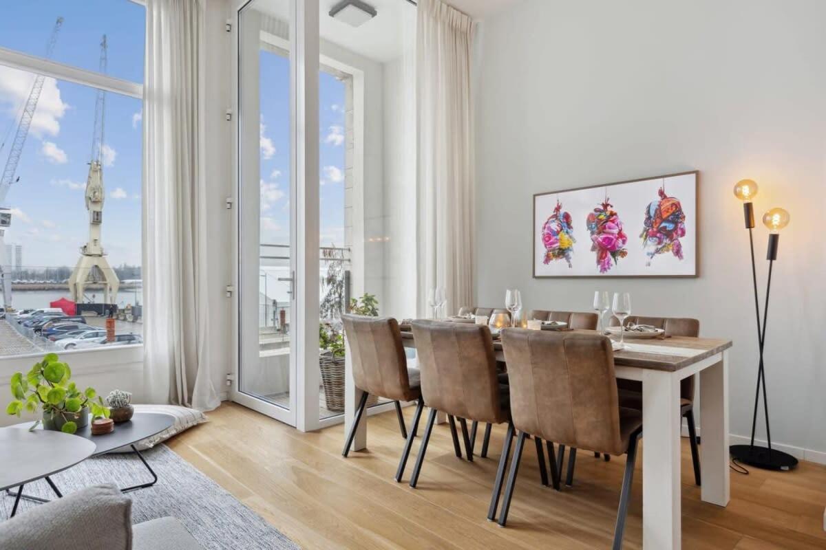 أنتويرب Bright Waterfront Apartment المظهر الخارجي الصورة