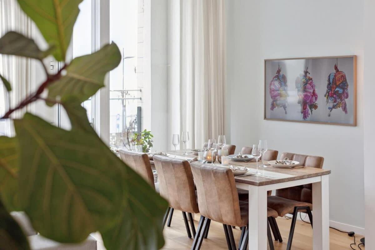أنتويرب Bright Waterfront Apartment المظهر الخارجي الصورة