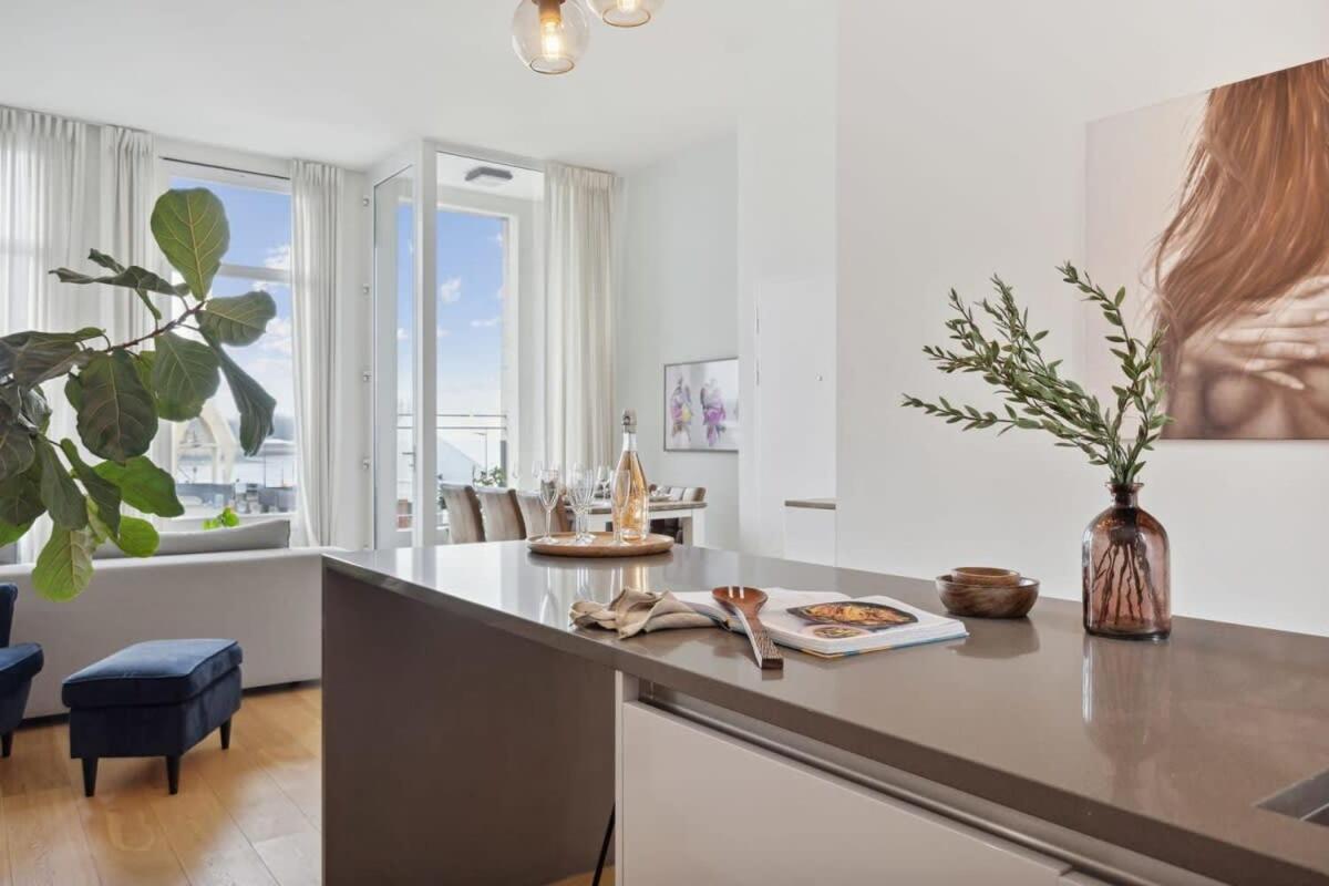 أنتويرب Bright Waterfront Apartment المظهر الخارجي الصورة