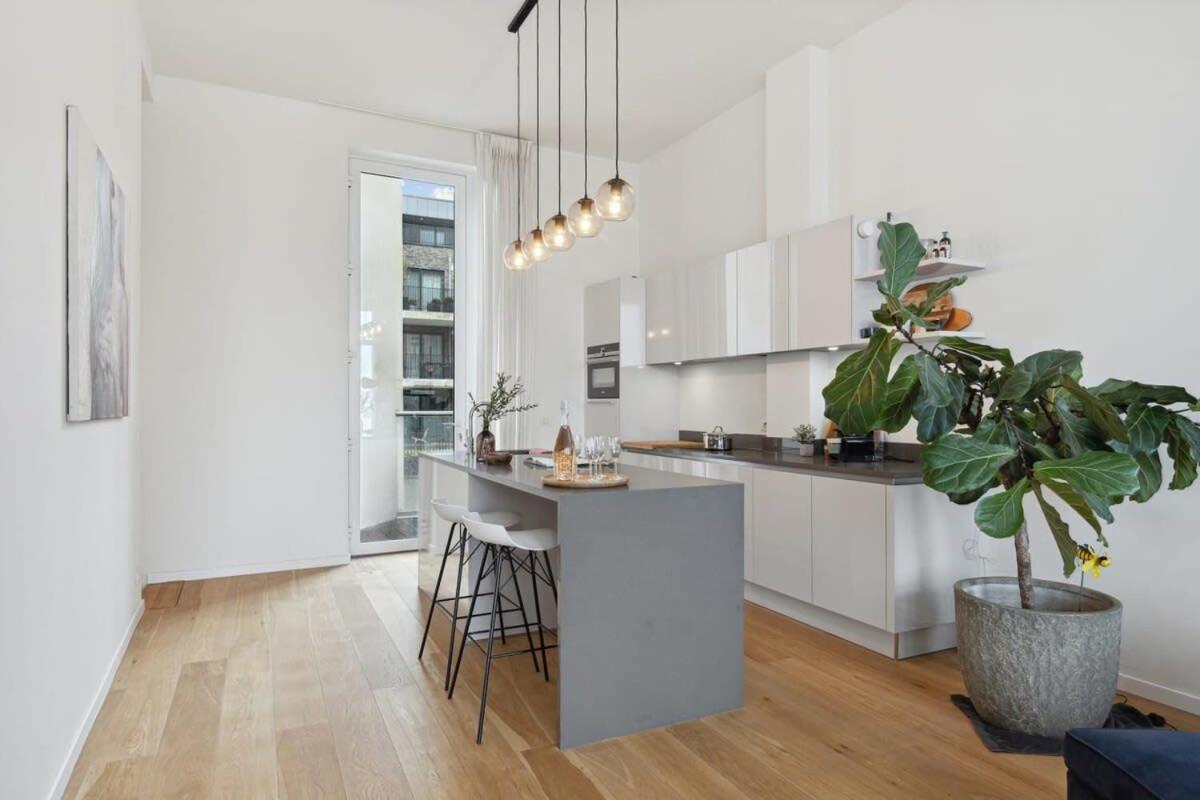 أنتويرب Bright Waterfront Apartment المظهر الخارجي الصورة