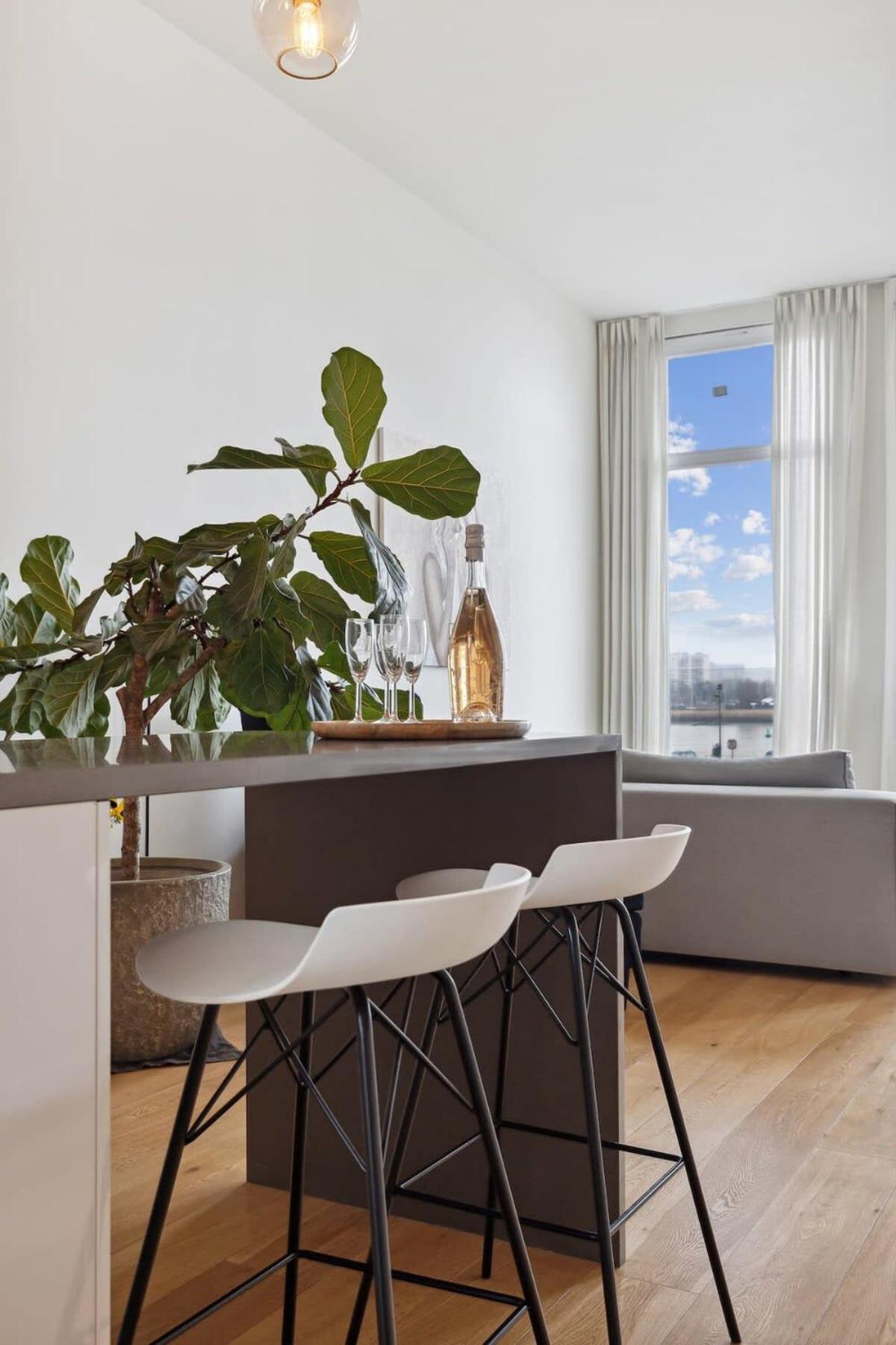 أنتويرب Bright Waterfront Apartment المظهر الخارجي الصورة